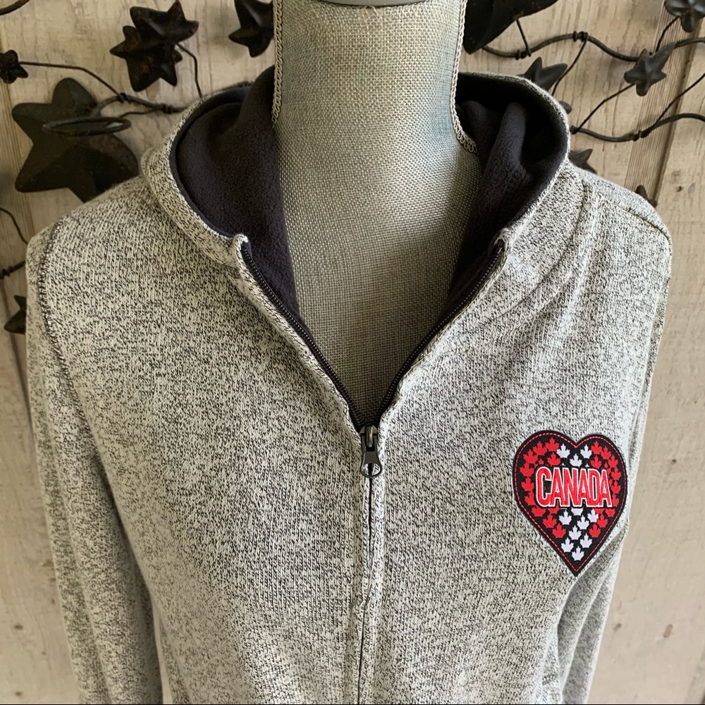 Disney Parks Epcot World Showcase Lightweight Canada Hoodie - Picture 4 of 10